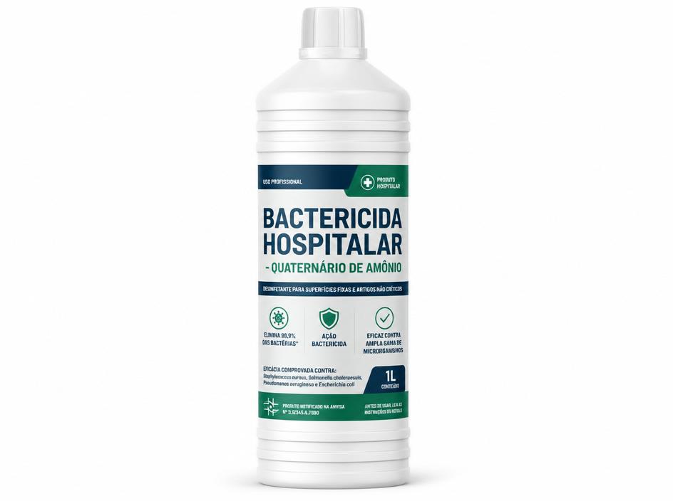Produto bactericida para higienização do ponto de venda